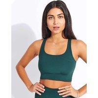 Girlfriend Collective Paloma Sports Bra Dark Green