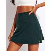 Girlfriend Collective Mini Skort Dark Green