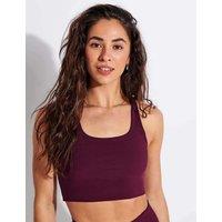 Girlfriend Collective Paloma Sports Bra Burgundy