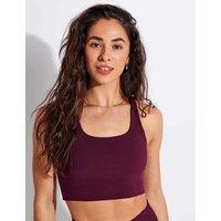 Girlfriend Collective Paloma Sports Bra Burgundy