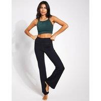 Girlfriend Collective Compressive Flared Leggings Black