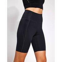 Girlfriend Collective High Waisted Bike Shorts Black