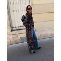 Never Fully Dressed Animal Print Relaxed Fit Cardigan Brown Mix