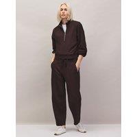 RO&ZO Cotton Rich Joggers Brown