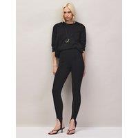 RO&ZO Stirrup Leggings Black