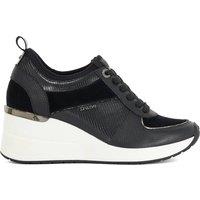 Dune London Suede Trainers Black