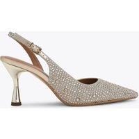Kurt Geiger SparklePointed Slingback Shoes Silver