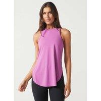 Lilybod Zela Breathable Mesh Racerback Vest Top Pink Magenta