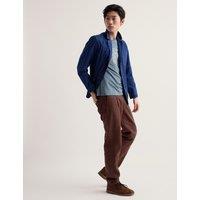 Seasalt Cornwall Tapered Fit Linen Rich Chinos Brown
