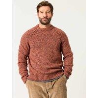 FatFace Crew Neck Jumper Orange