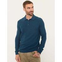 FatFace Cotton Rich Jumper Dark Teal