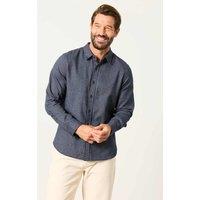FatFace Pure Cotton Overshirt Navy
