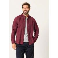 FatFace Regular Fit Pure Cotton Shirt Burgundy
