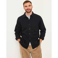 FatFace Corduroy Textured Shirt Black