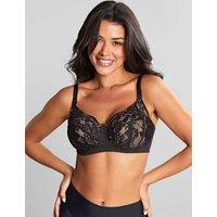 Panache Ada Lace Non Wired Maternity Nursing Bra (D-J) Black Mix