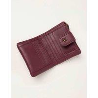 FatFace Leather Purse Burgundy