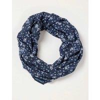 FatFace Printed Snood Navy Mix