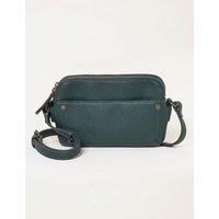 FatFace Faux Leather Cross Body Bag Teal