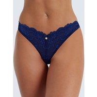 Boux Avenue Aliyah Thong Indigo