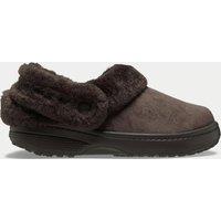 Crocs CI Unfurgtble Faux Fur Lined Clogs Dark Brown