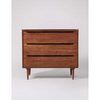 Swoon Southwark Acacia Wood 3 Drawer Chest Medium Brown