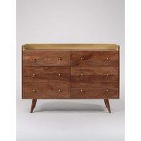 Swoon Fresco Mango Wood 6 Drawer Chest Medium Brown