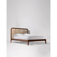 Swoon Raphia Mango Wood Double Bed Brown