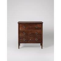 Swoon Reyna Mango Wood 3 Drawer Chest Dark Brown