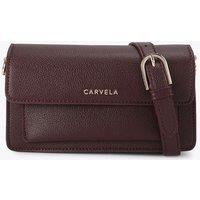 Carvela Leather Shoulder Bag Red