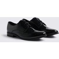MOSS Patent Dress Brogues Black