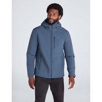 Mountain Warehouse Hooded Softshell Jacket Navy