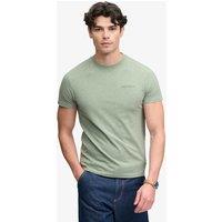 Superdry & Co Pure Cotton Embroidered Logo T-Shirt Green