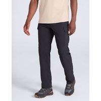 Mountain Warehouse Delta UV Cargo Stretch Trekking Trousers Black