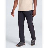 Mountain Warehouse Delta UV Cargo Stretch Trekking Trousers Black