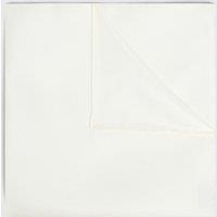MOSS Pure Silk Pocket Square White