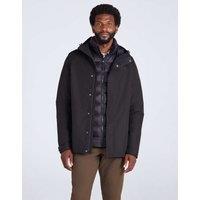 Mountain Warehouse Alaskan 3 in 1 Waterproof Jacket Black