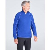 Mountain Warehouse Ashbourne II Funnel Neck Half Zip Fleece Cornflower