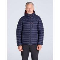 Mountain Warehouse Down Padded Hooded Puffer Jacket Navy
