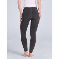Mountain Warehouse Fluffy Fleece Lined IsoTherm Leggings Charcoal