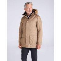 Mountain Warehouse Waterproof Hooded Jacket Stone