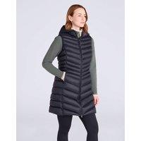 Mountain Warehouse Florence Padded Long Gilet Black