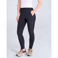 Mountain Warehouse Etna High Waisted Water Resistant Leggings Black