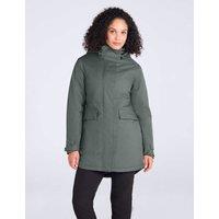 Mountain Warehouse Rain On Womens Waterproof Padded Jacket Khaki