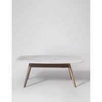 Swoon Kasper White Marble Mango Wood Coffee Table White