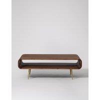 Swoon Harring Acacia Wood Coffee Table Dark Brown