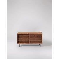 Swoon Weaving Acacia Wood 2 Door TV Unit Light Brown