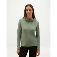 HOBBS Merino Wool Rich Jumper with Cashmere Green