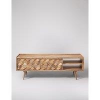 Swoon Terning Mango Wood 2 Door Media Unit Natural