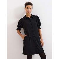 Phase Eight Mini Skater Dress Black
