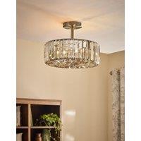 Laura Ashley Fernhurst Ceiling Light Antique Brass